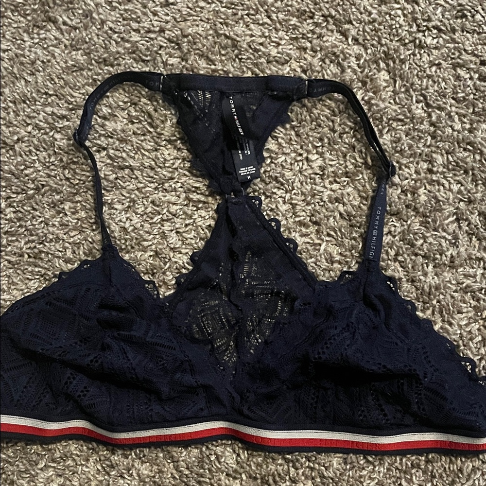 Tommy Hilfiger Midnight Blue Lace Bralette